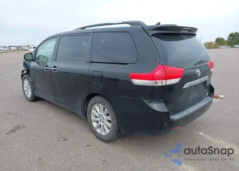 2013 Toyota Sienna Limited 7 Passenger from USA, damaged, VIN 5TDDK3DC9DS066583